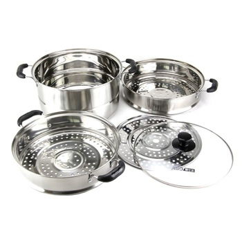 愛(ài)仕達(dá)NS1528三層復(fù)底蒸鍋 設(shè)計(jì)、材質(zhì)與實(shí)用體驗(yàn)解析